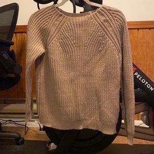 J. crew cable knit sweater